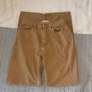 Urban Outfitters Camel Denim Shorts